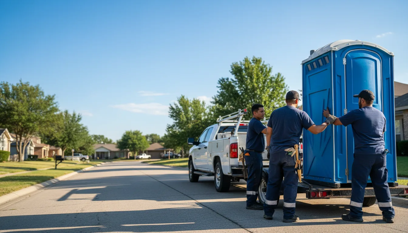 Portable Toilet Rental in Graham, OK near me